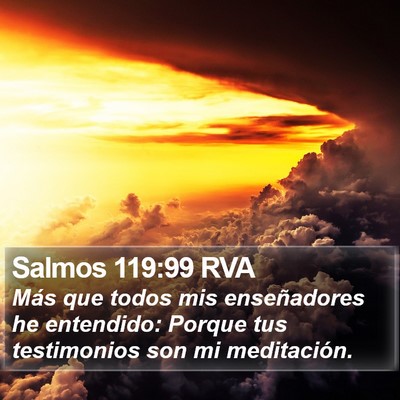 Salmos 119:99 RVA Bible Verse Image