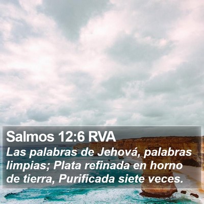 Salmos 12:6 RVA Bible Verse Image