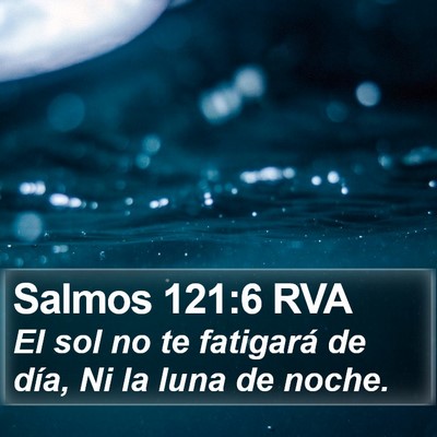 Salmos 121:6 RVA Bible Verse Image