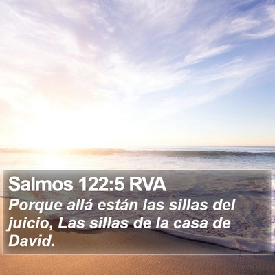 Salmos 122:5 RVA Bible Verse Image