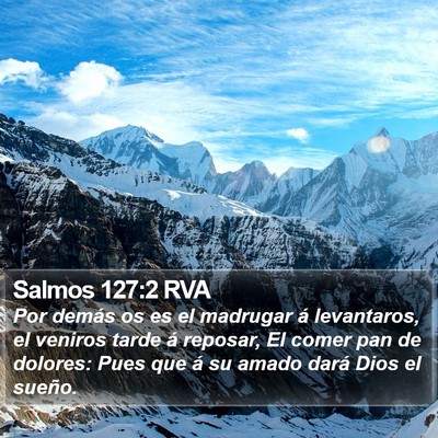 Salmos 127:2 RVA Bible Verse Image