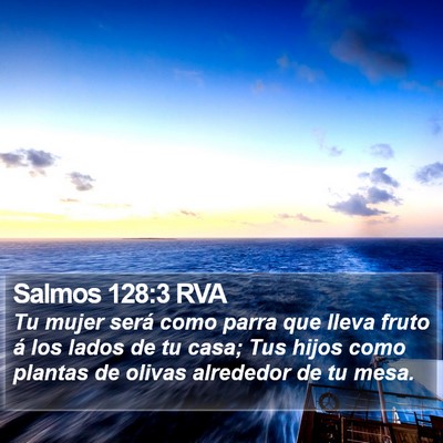 Salmos 128:3 RVA Bible Verse Image
