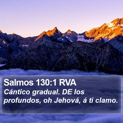 Salmos 130:1 RVA Bible Verse Image