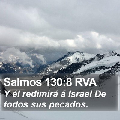 Salmos 130:8 RVA Bible Verse Image
