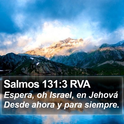 Salmos 131:3 RVA Bible Verse Image