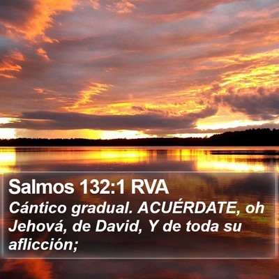 Salmos 132:1 RVA Bible Verse Image