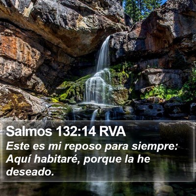 Salmos 132:14 RVA Bible Verse Image