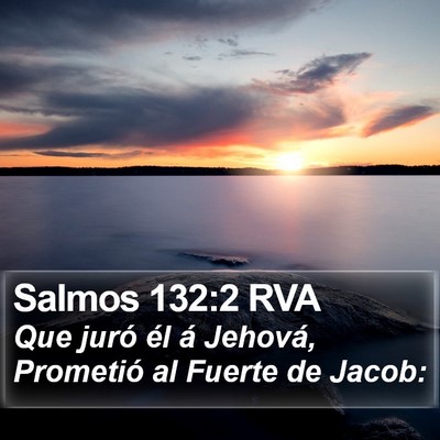 Salmos 132:2 RVA Bible Verse Image