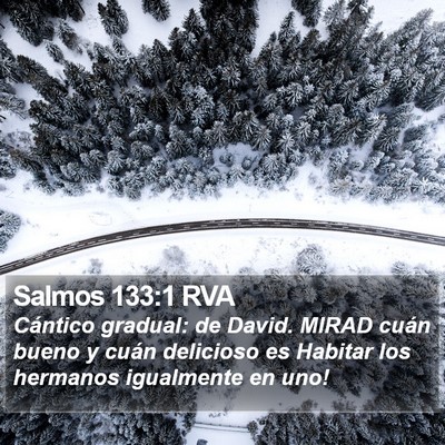 Salmos 133:1 RVA Bible Verse Image