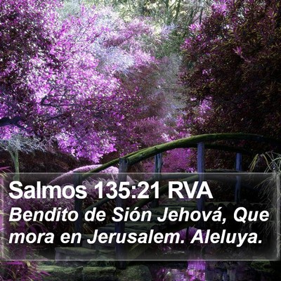 Salmos 135:21 RVA Bible Verse Image