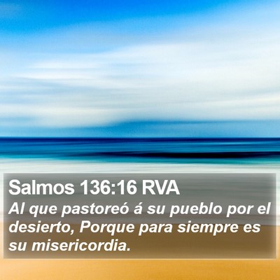 Salmos 136:16 RVA Bible Verse Image