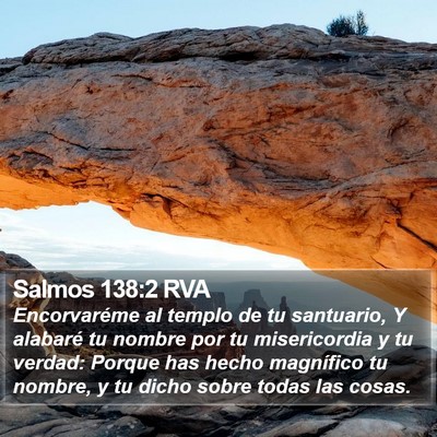 Salmos 138:2 RVA Bible Verse Image
