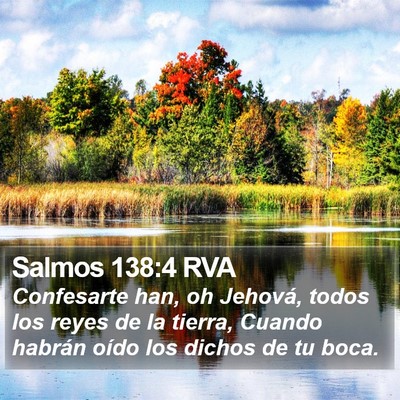 Salmos 138:4 RVA Bible Verse Image