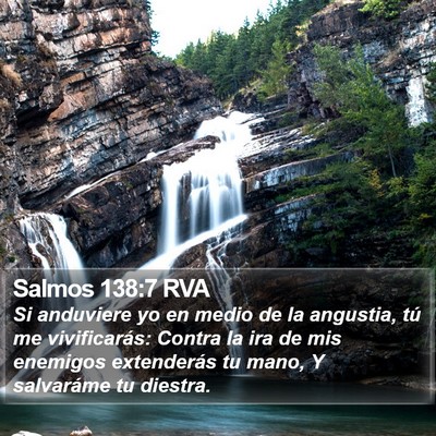 Salmos 138:7 RVA Bible Verse Image