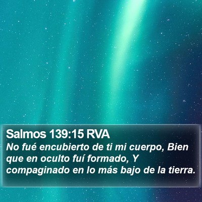 Salmos 139:15 RVA Bible Verse Image