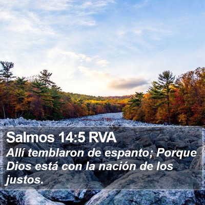 Salmos 14:5 RVA Bible Verse Image