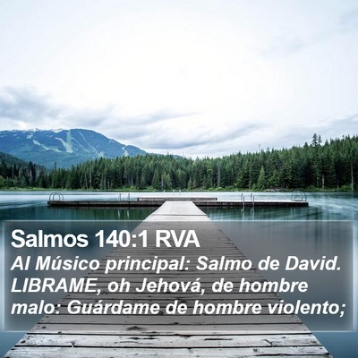 Salmos 140:1 RVA Bible Verse Image
