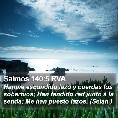 Salmos 140:5 RVA Bible Verse Image