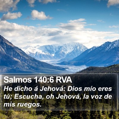 Salmos 140:6 RVA Bible Verse Image