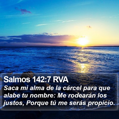 Salmos 142:7 RVA Bible Verse Image