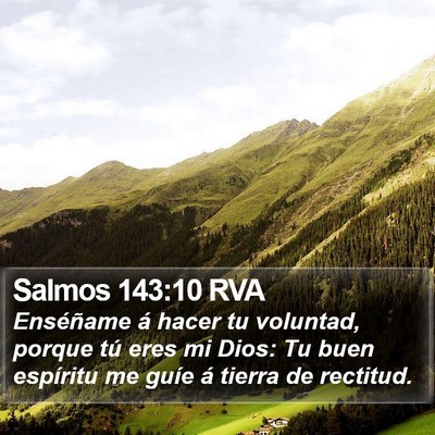 Salmos 143:10 RVA Bible Verse Image
