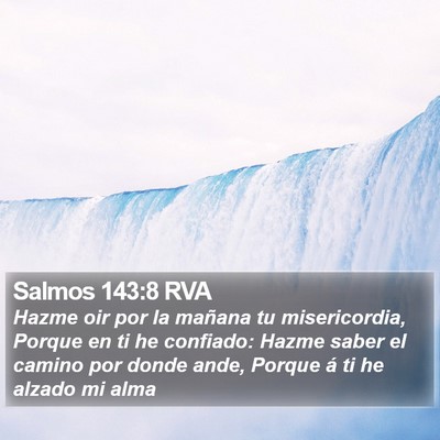 Salmos 143:8 RVA Bible Verse Image