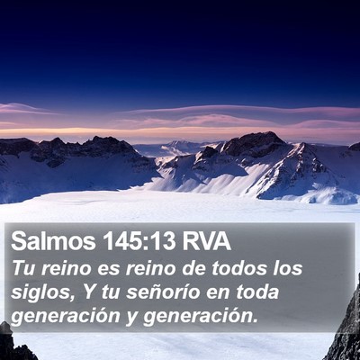 Salmos 145:13 RVA Bible Verse Image
