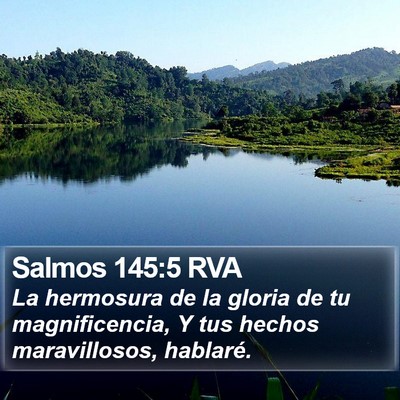 Salmos 145:5 RVA Bible Verse Image