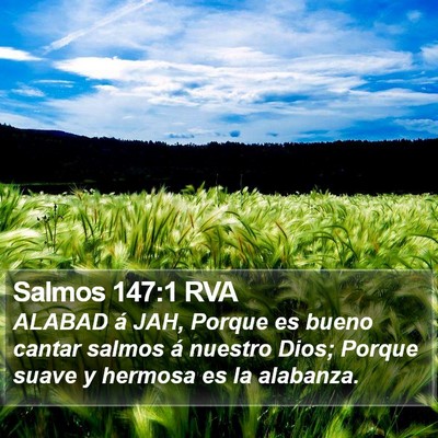 Salmos 147:1 RVA Bible Verse Image