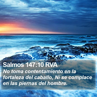 Salmos 147:10 RVA Bible Verse Image