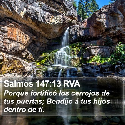 Salmos 147:13 RVA Bible Verse Image