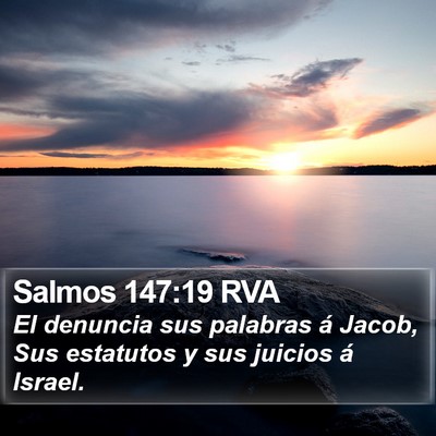 Salmos 147:19 RVA Bible Verse Image