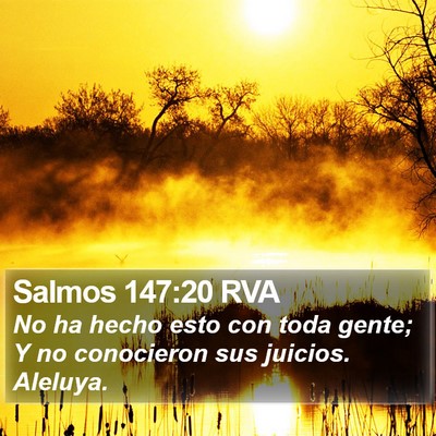 Salmos 147:20 RVA Bible Verse Image