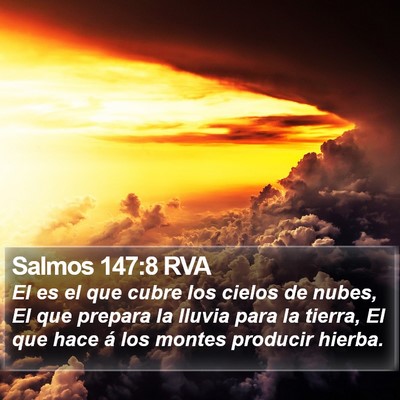 Salmos 147:8 RVA Bible Verse Image