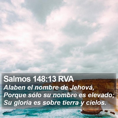 Salmos 148:13 RVA Bible Verse Image