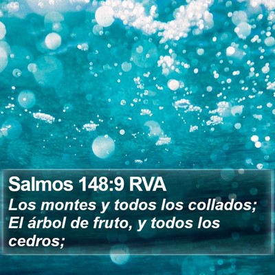 Salmos 148:9 RVA Bible Verse Image