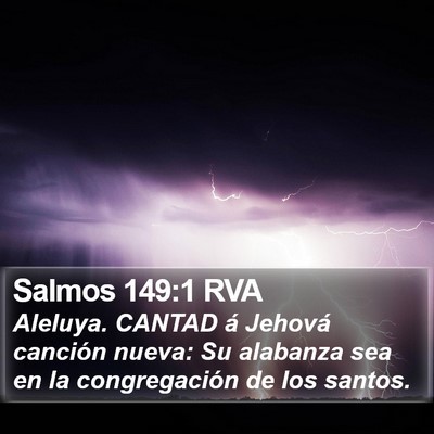 Salmos 149:1 RVA Bible Verse Image