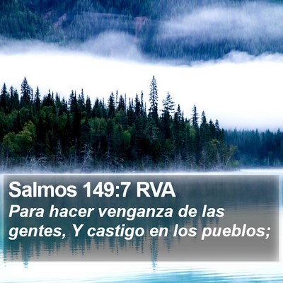 Salmos 149:7 RVA Bible Verse Image