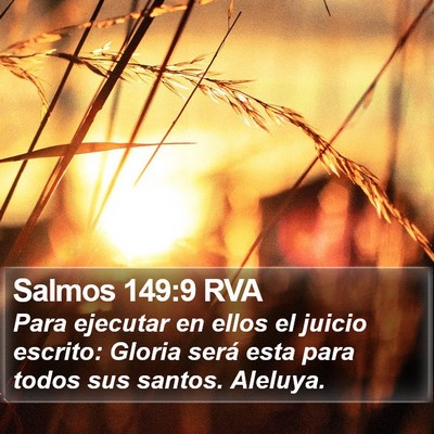 Salmos 149:9 RVA Bible Verse Image