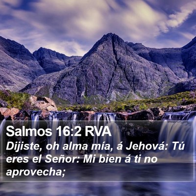 Salmos 16:2 RVA Bible Verse Image