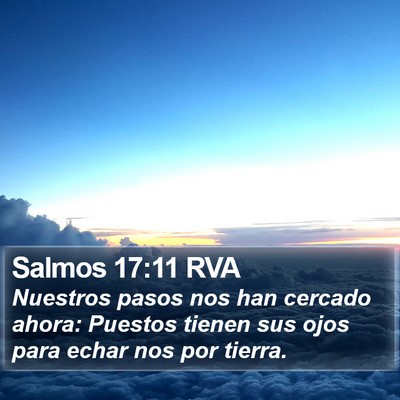 Salmos 17:11 RVA Bible Verse Image