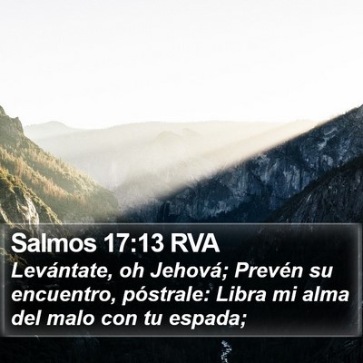 Salmos 17:13 RVA Bible Verse Image