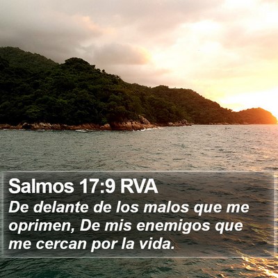 Salmos 17:9 RVA Bible Verse Image