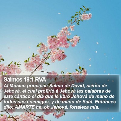 Salmos 18:1 RVA Bible Verse Image