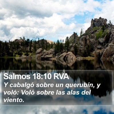 Salmos 18:10 RVA Bible Verse Image