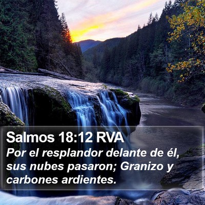 Salmos 18:12 RVA Bible Verse Image