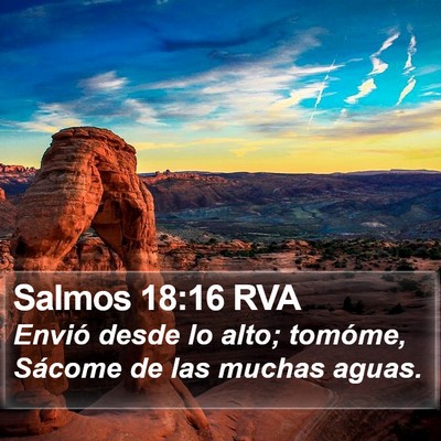 Salmos 18:16 RVA Bible Verse Image