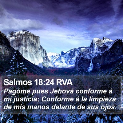 Salmos 18:24 RVA Bible Verse Image