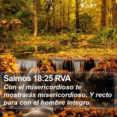 Salmos 18:25 RVA Bible Verse Image