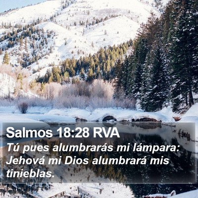 Salmos 18:28 RVA Bible Verse Image